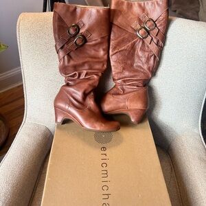 Eric Michael Women's Tan Leather Boots